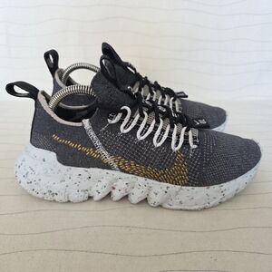 Nike Mens Space Hippie 01 'Black Wheat' Athletic Shoes Sneakers CZ6148-002 Sz 7